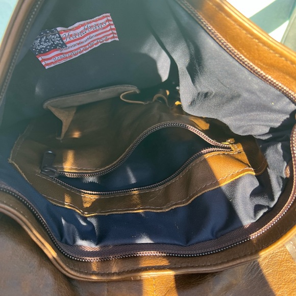 Elie Handbags, genuine, leather backpack - Picture 5 of 10